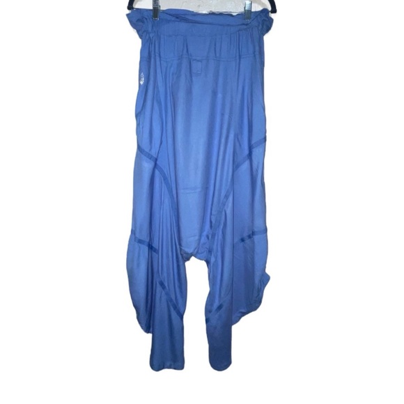 FREE People Movement Head Start Harem Pants Blue S MSRP $128 - Picture 9 of 12